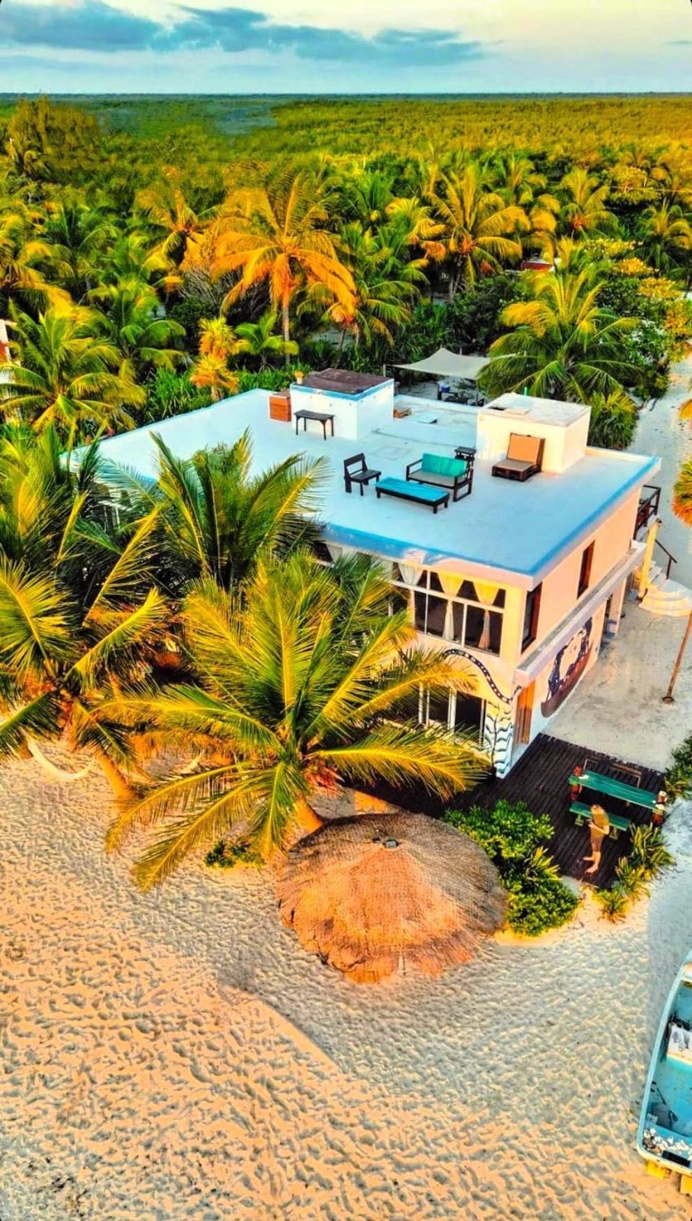 마아우알 Pronoia Casa De Playa 빌라 외부 사진